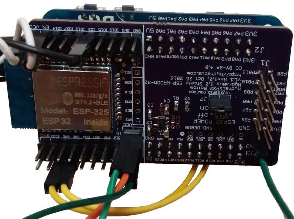 HydraESP32 v1.1 Rev1.0 with ESP-32S is alive | HydraBus