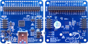 HydraUSB3 v1 board Top and Bottom view